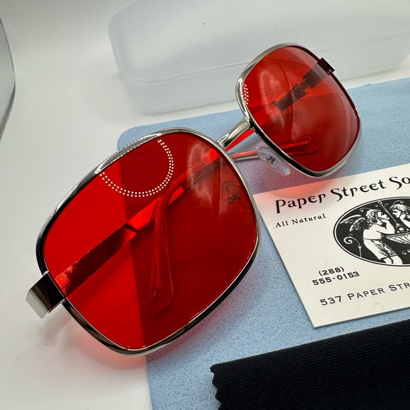 PSS Paper Street Shades Tyler Durden Fight Club NEW Oliver Peoples 523 Brad Pitt - Picture 15 of 17